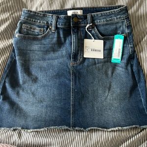 Just Black Denim Skirt